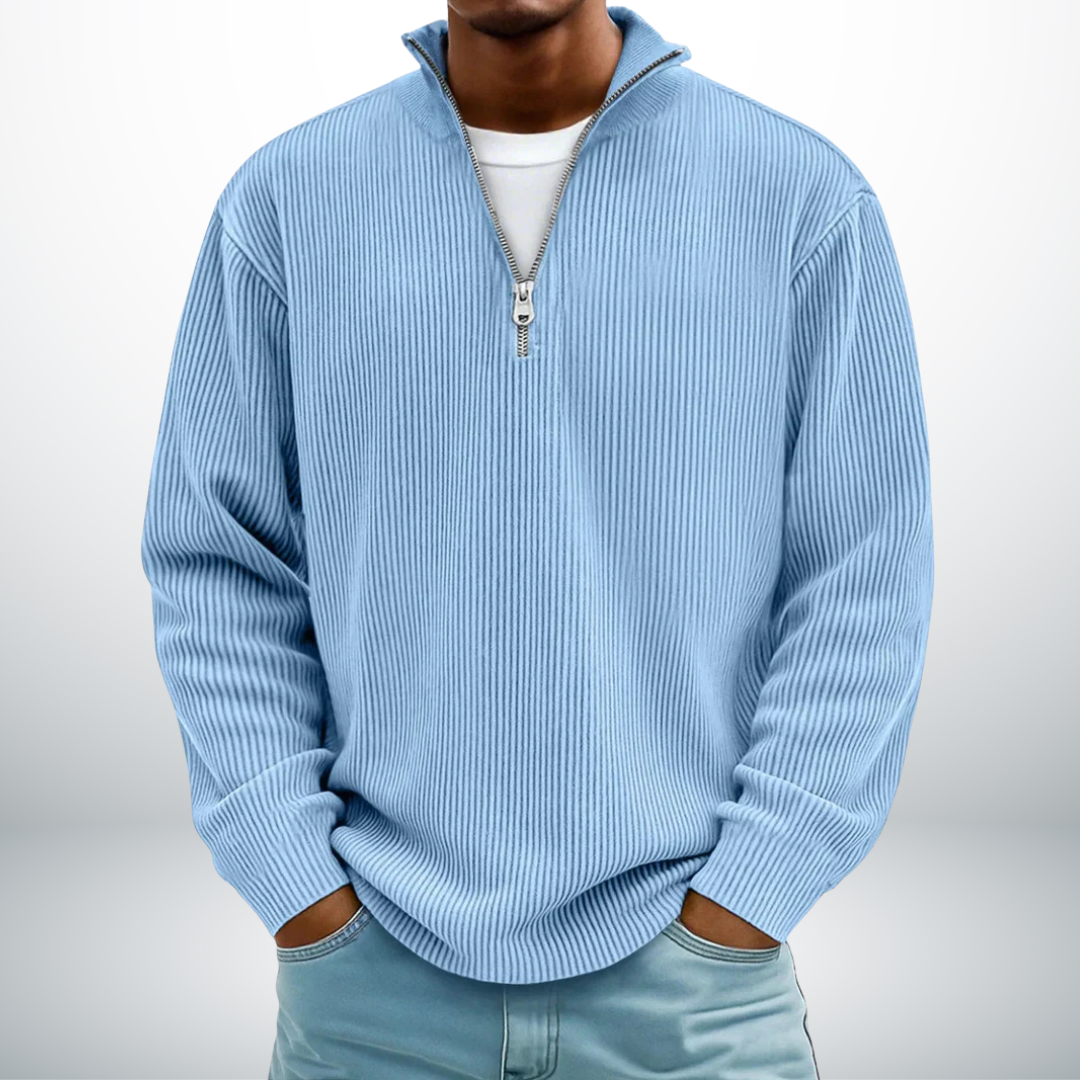 Henrik™ | Klassisk Halv-Zip Genser