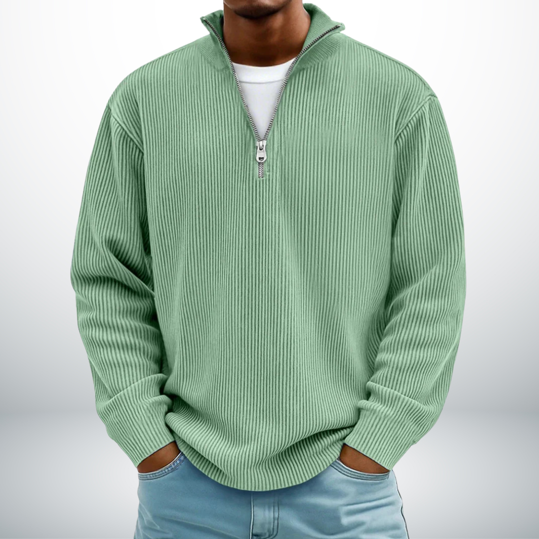 Henrik™ | Klassisk Halv-Zip Genser