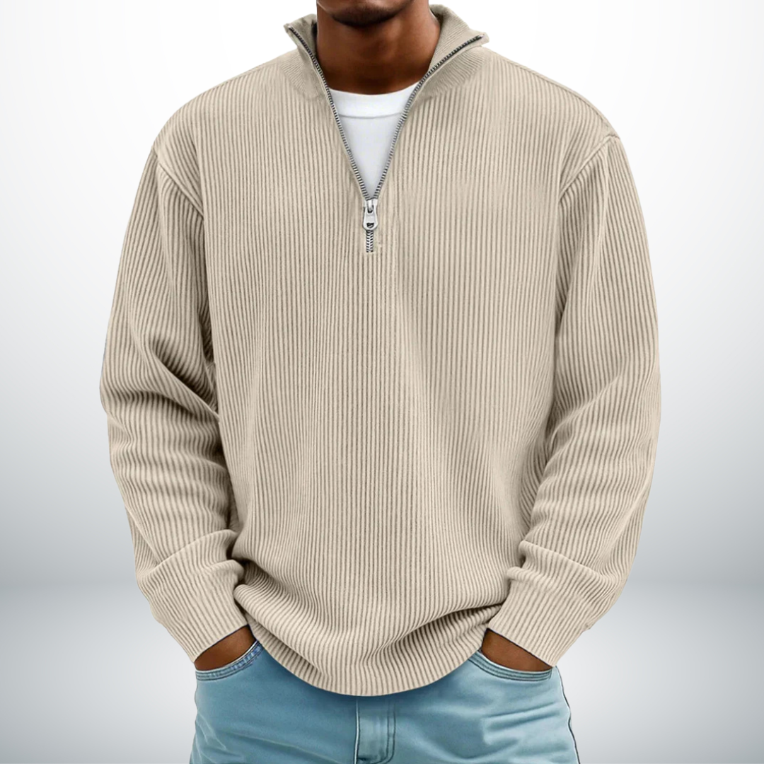 Henrik™ | Klassisk Halv-Zip Genser