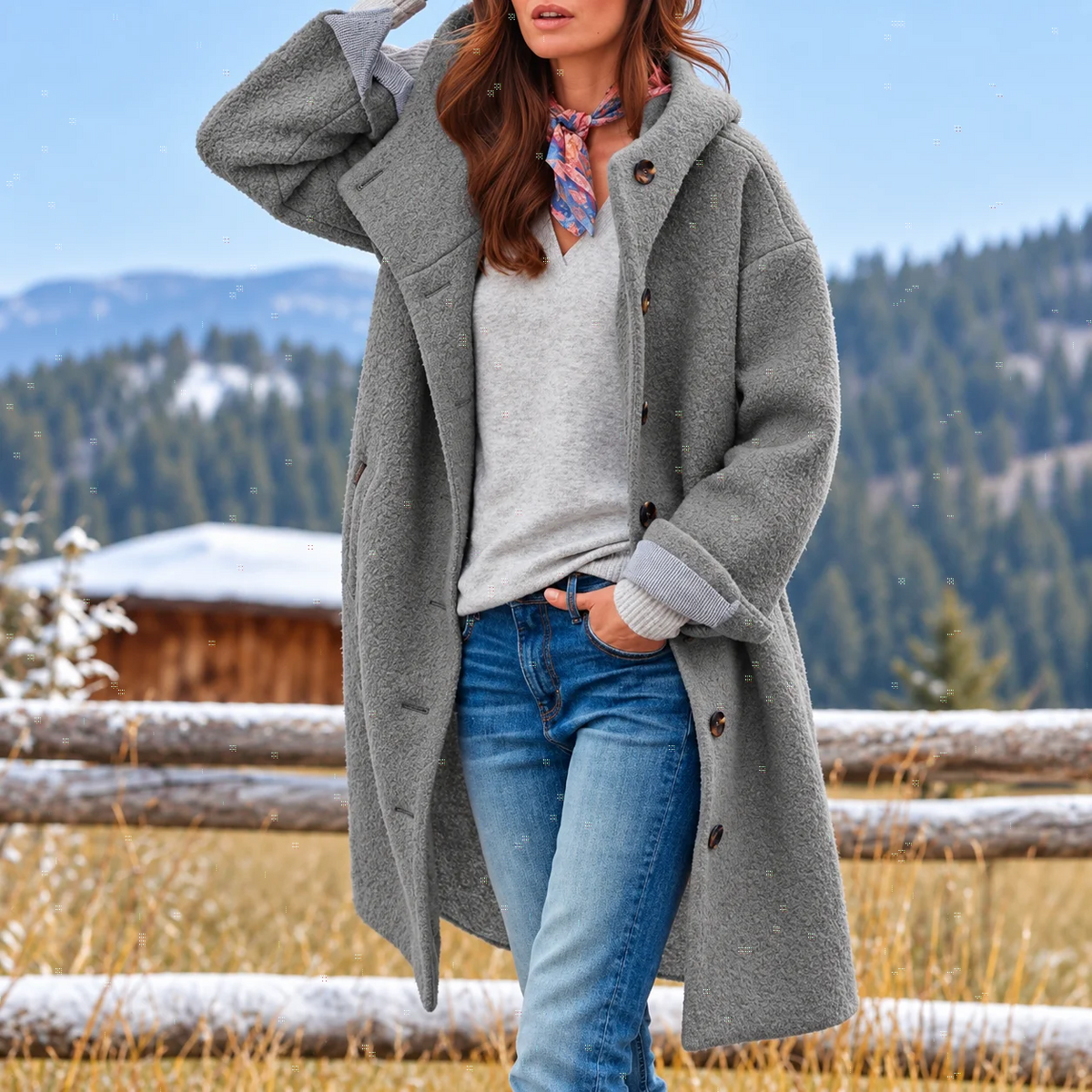Tina™ | Elegante warme Winterjacke
