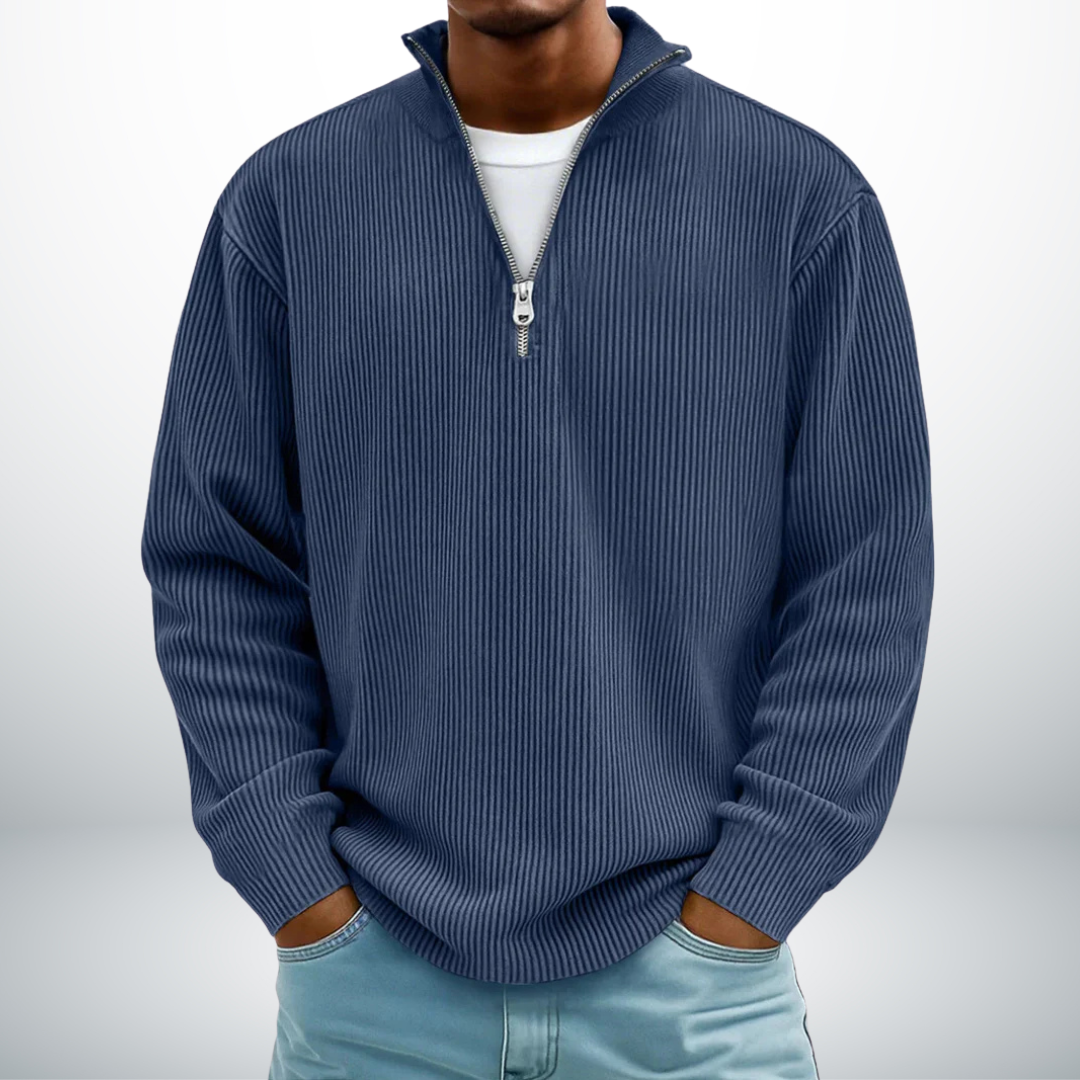 Henrik™ | Klassisk Halv-Zip Genser