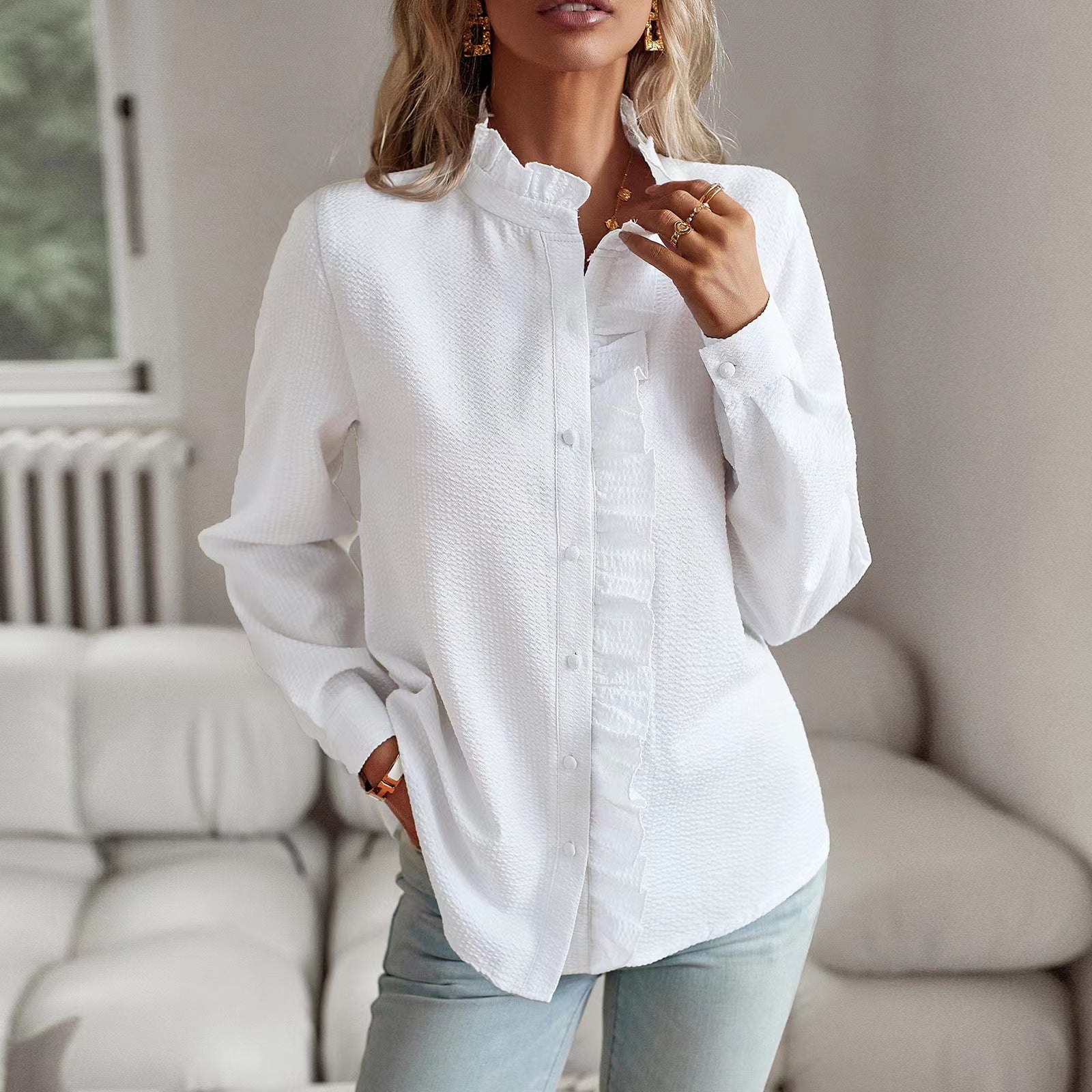 Elise™ | Elegant Rysjebluse