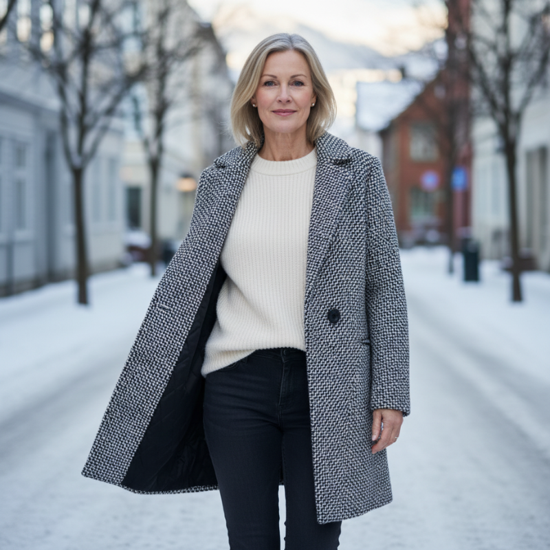 Eli | Lang ullkåpe