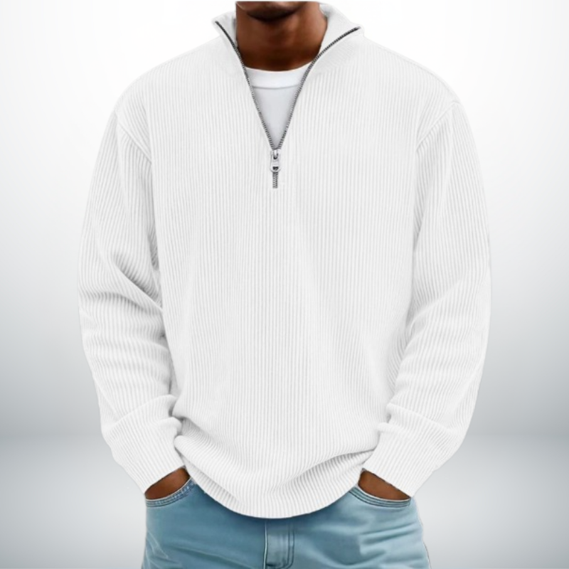 Henrik™ | Klassisk Halv-Zip Genser