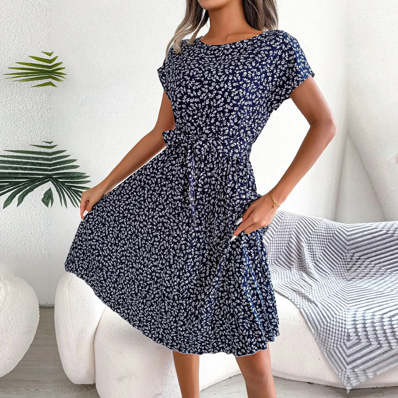 Karin™ | Elegant Kjole med Smigrende Passform