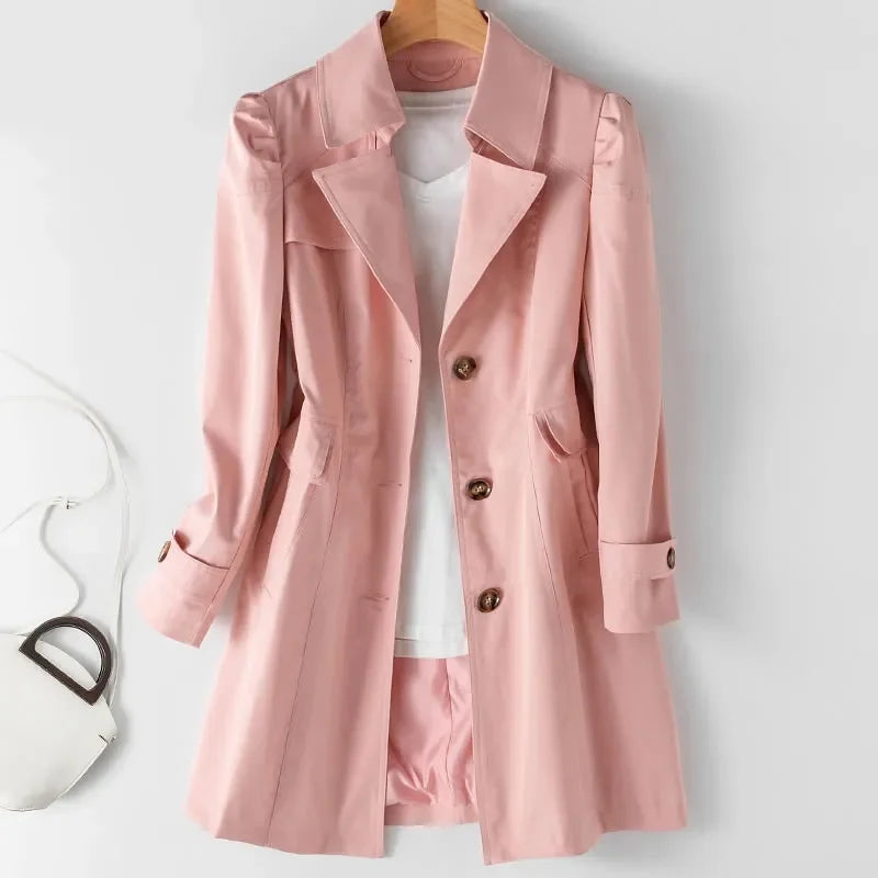 Rosalie™ | Elegant Vårkåpe