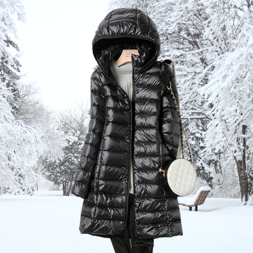 Sarah | Parkas med hette