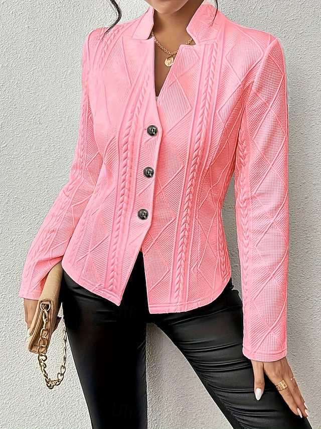 Elina™ | Eleganter Struktur-Blazer