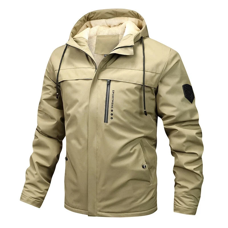 Oskar™ | Gefütterte Winterjacke mit Kapuze