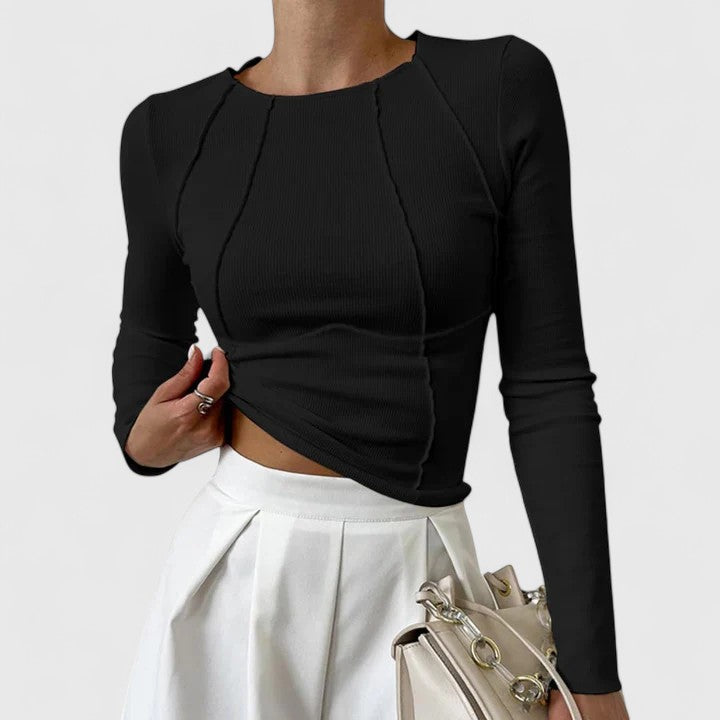 Maren™ | Elegant Langermet Topp