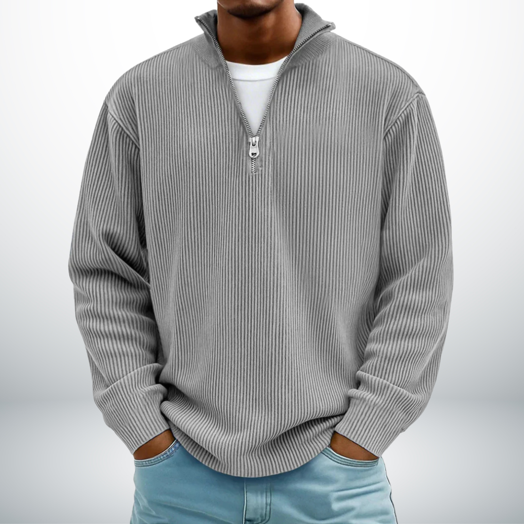Henrik™ | Klassisk Halv-Zip Genser