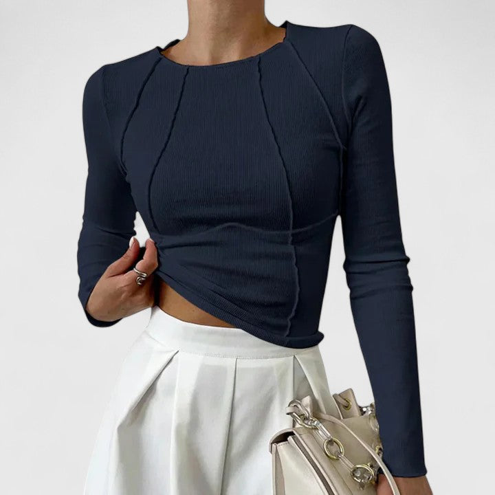 Maren™ | Elegant Langermet Topp