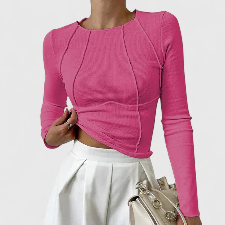 Maren™ | Elegant Langermet Topp