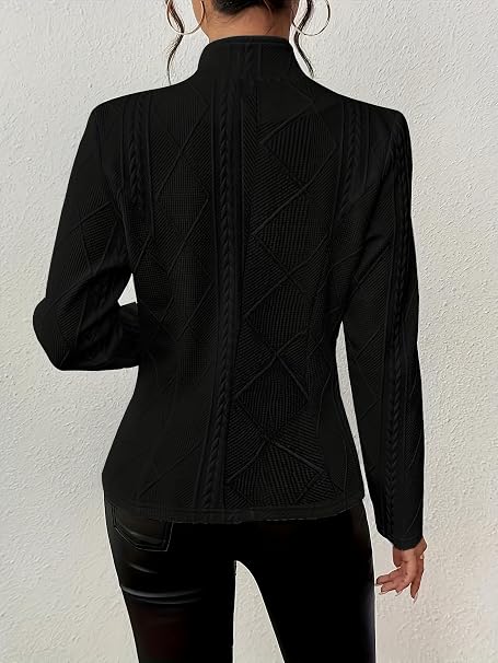 Elina™ | Eleganter Struktur-Blazer