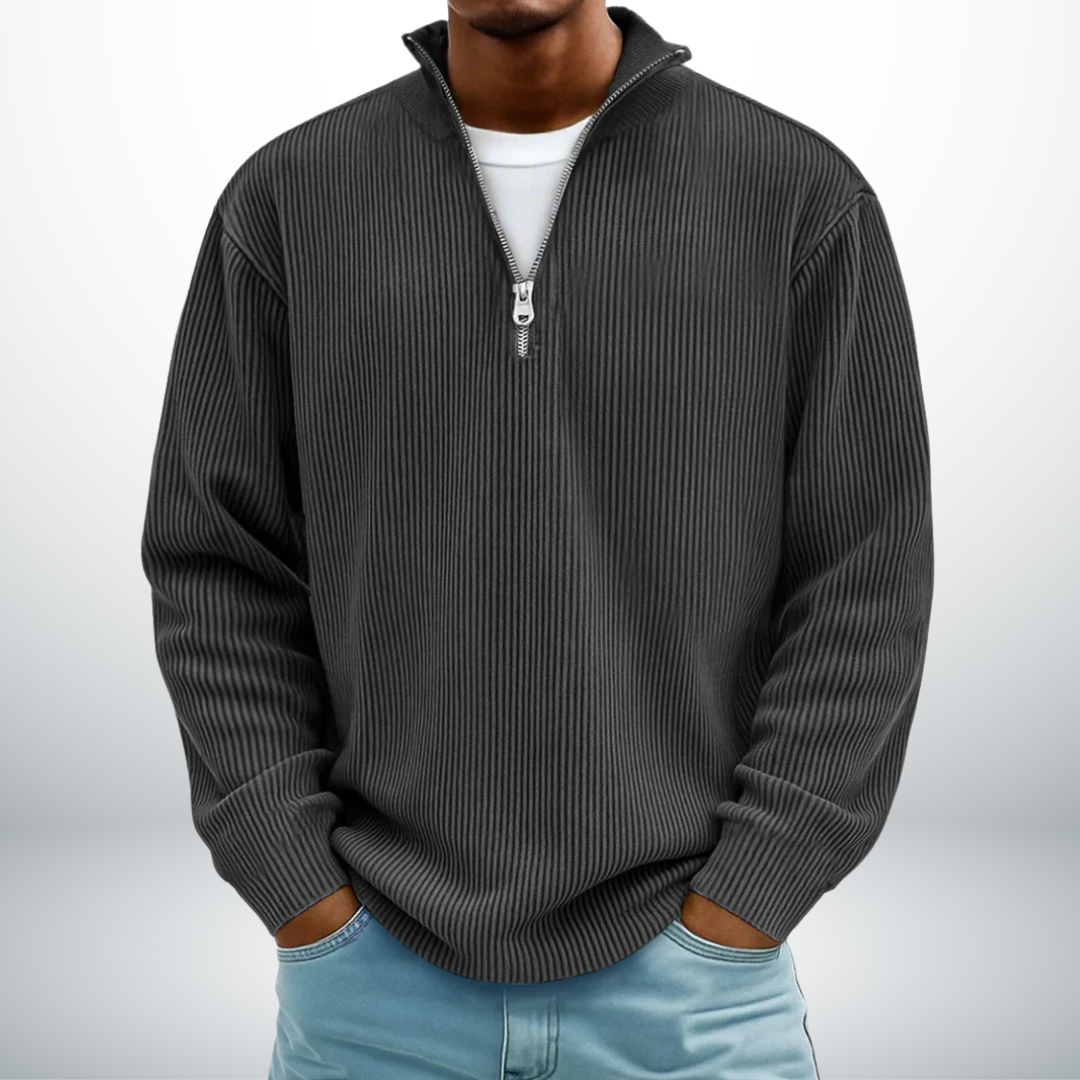 Henrik™ | Klassisk Halv-Zip Genser