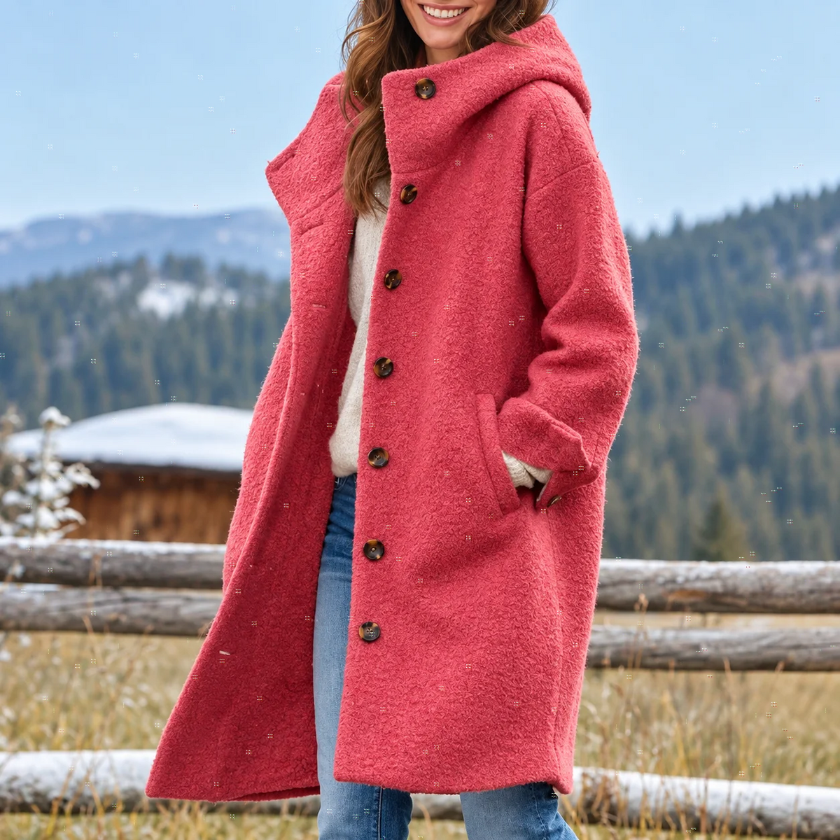 Tina™ | Elegante warme Winterjacke