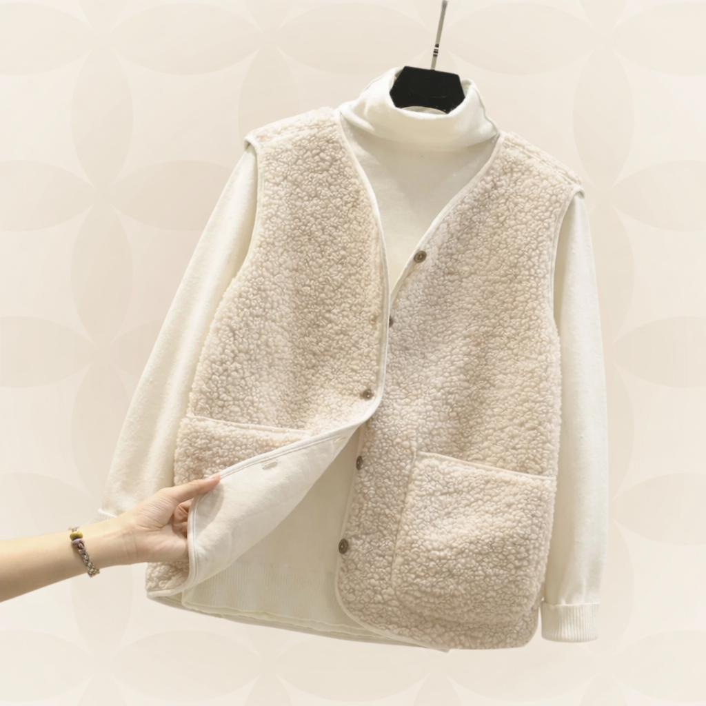 Hedda™ | Myk Teddy Vest for Hverdag