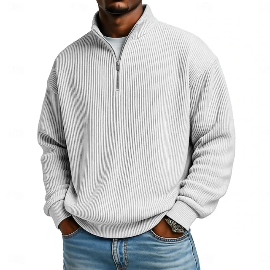 Henrik™ | Klassischer Half-Zip-Pullover