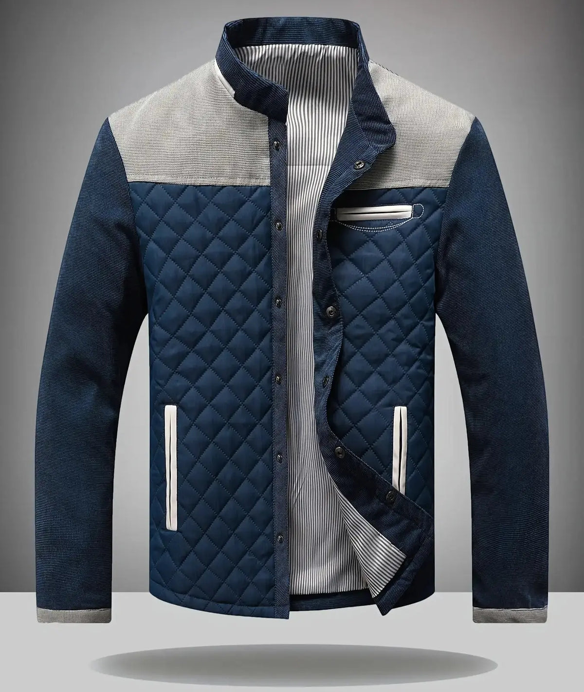Fritz™ | Stilvolle Steppjacke mit Stehkragen