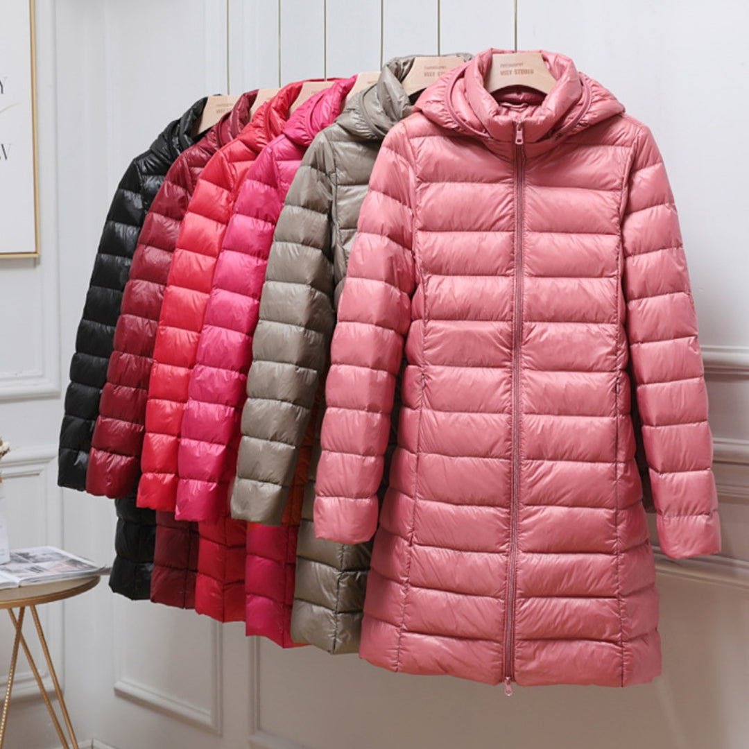 Sarah | Parkas med hette