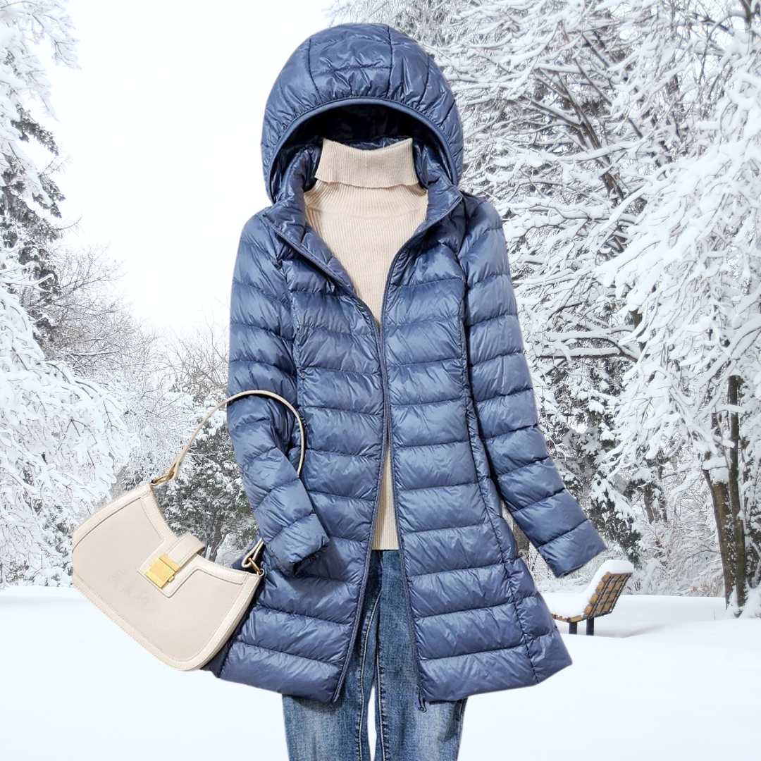 Sarah | Parkas med hette