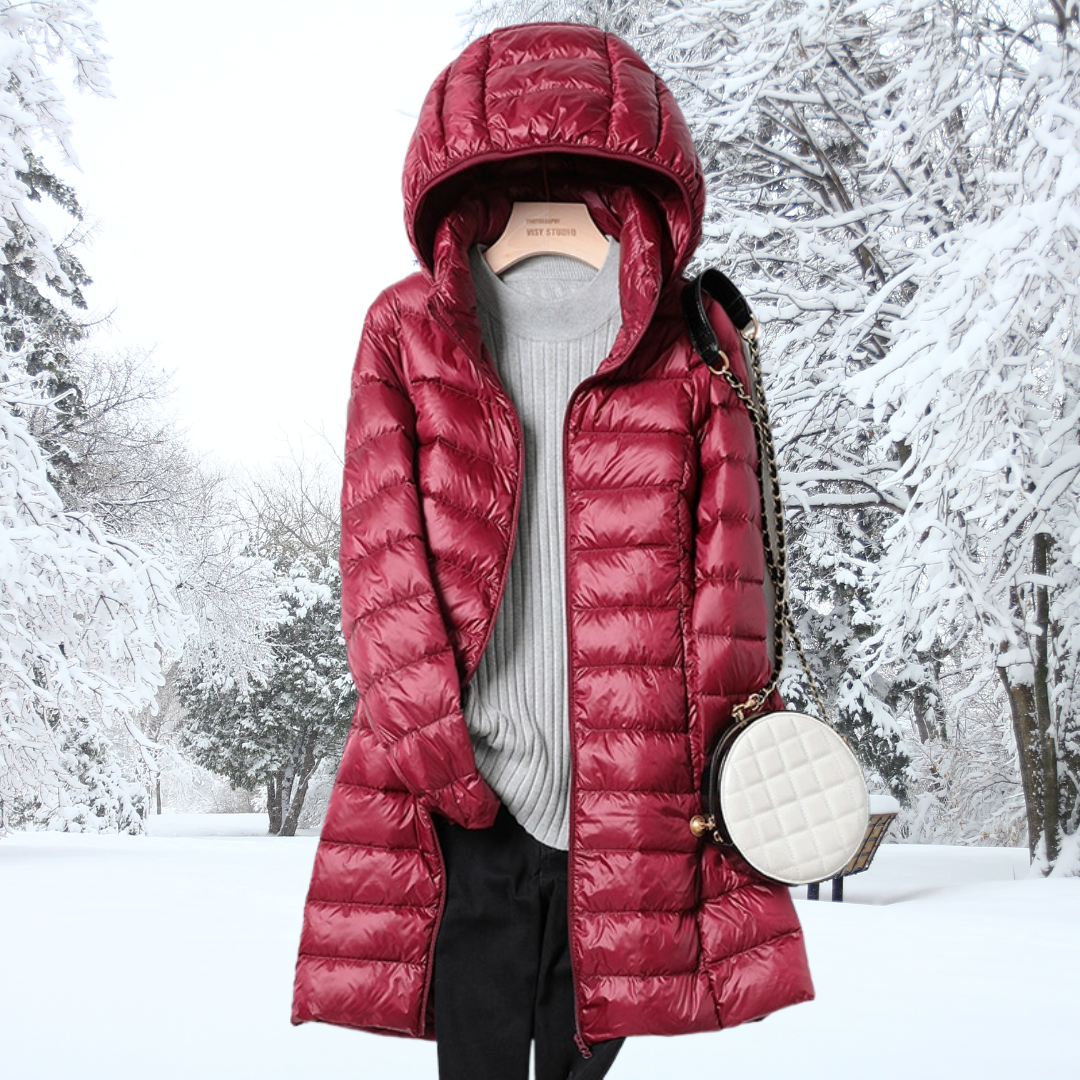 Sarah | Parkas med hette
