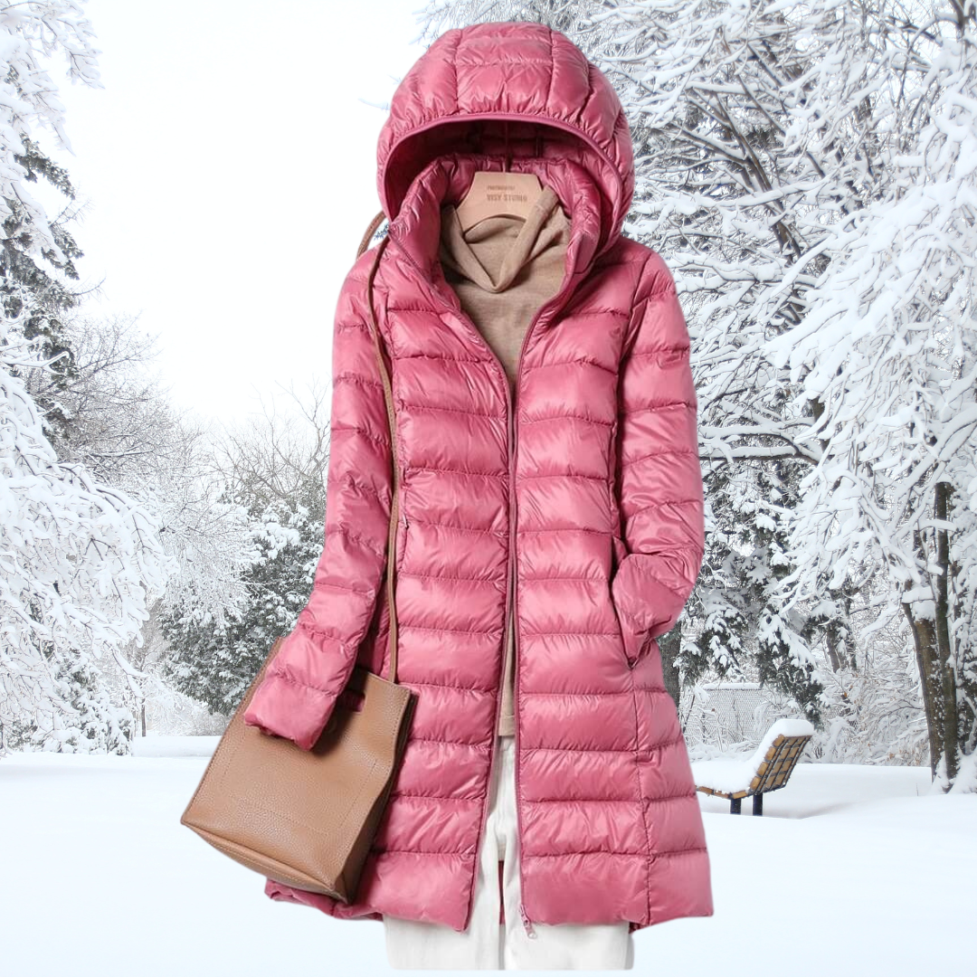 Sarah | Parkas med hette