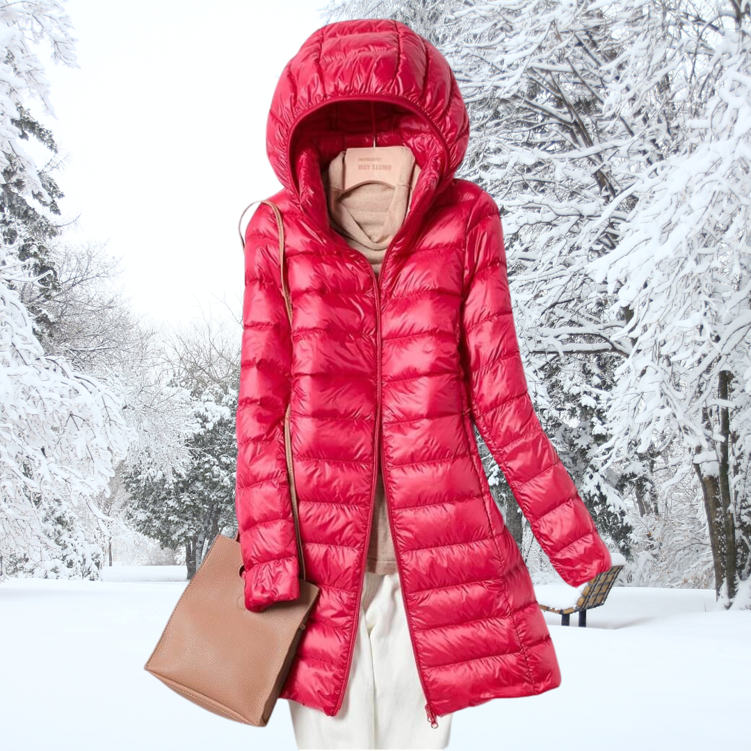 Sarah | Parkas med hette