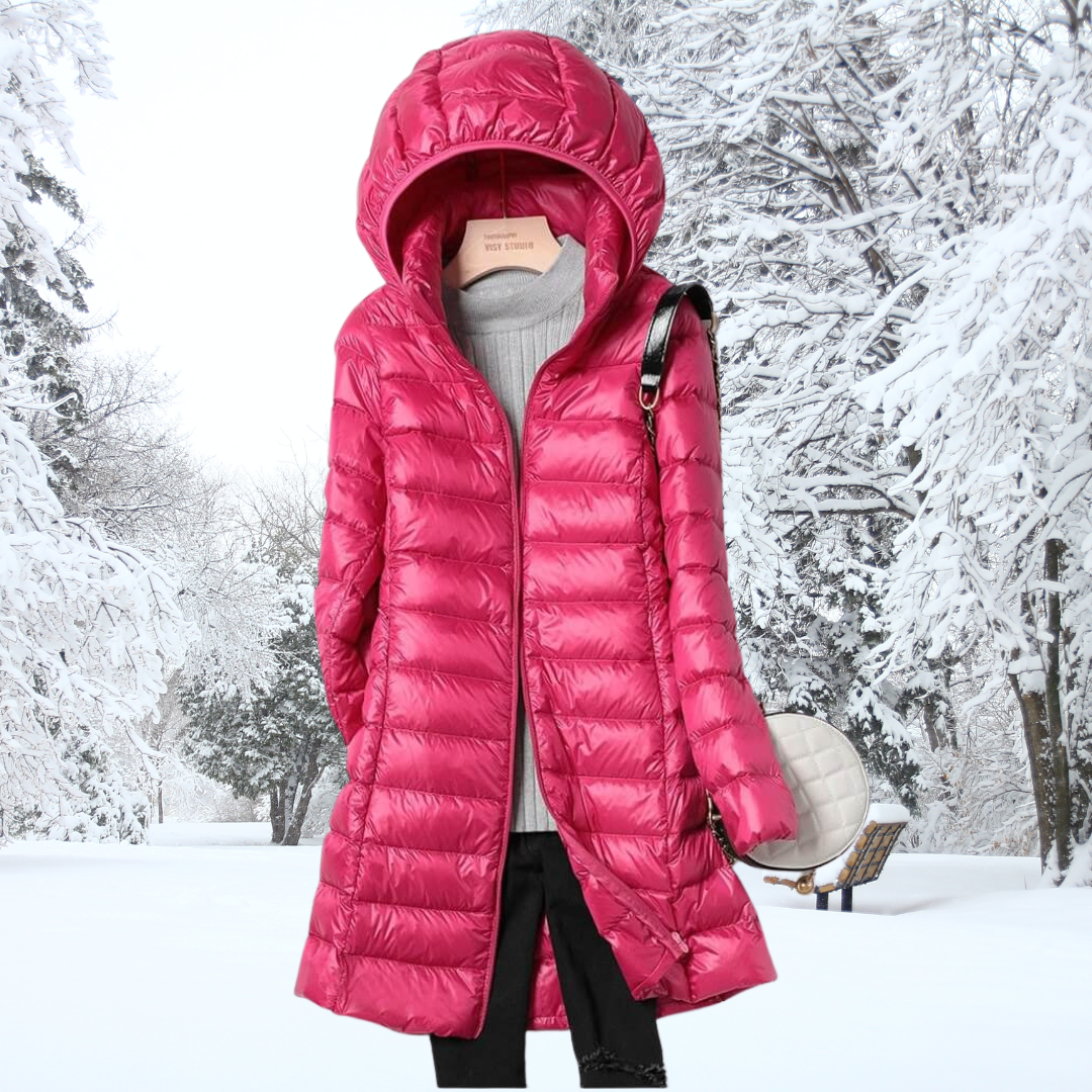 Sarah | Parkas med hette