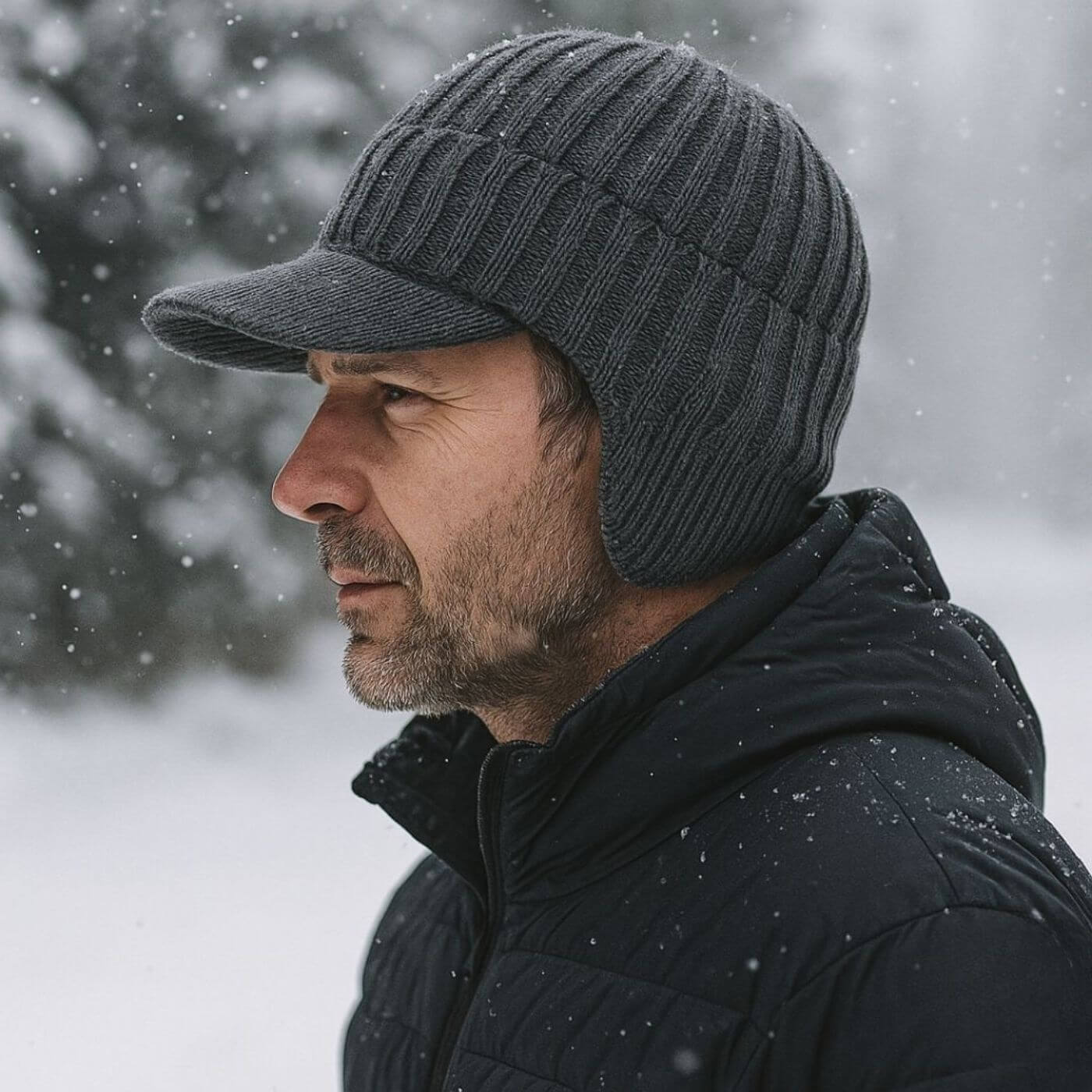 Vinterro™ | Unisex vinterlue med ørebeskyttelse