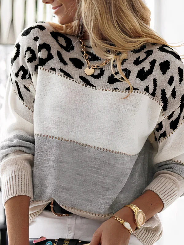 Lela™ | Leopardmønstret genser