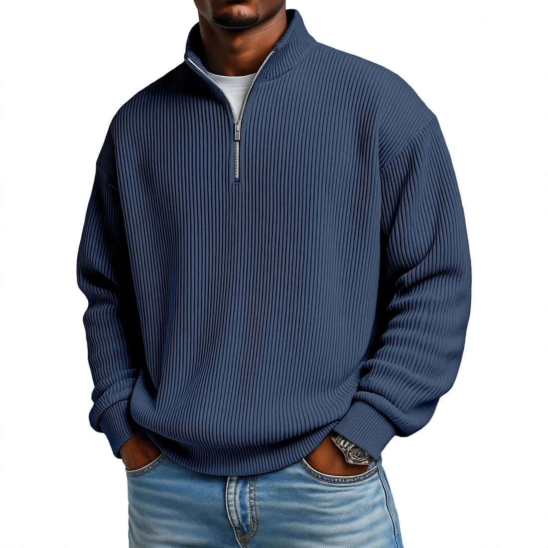 Henrik™ | Klassischer Half-Zip-Pullover