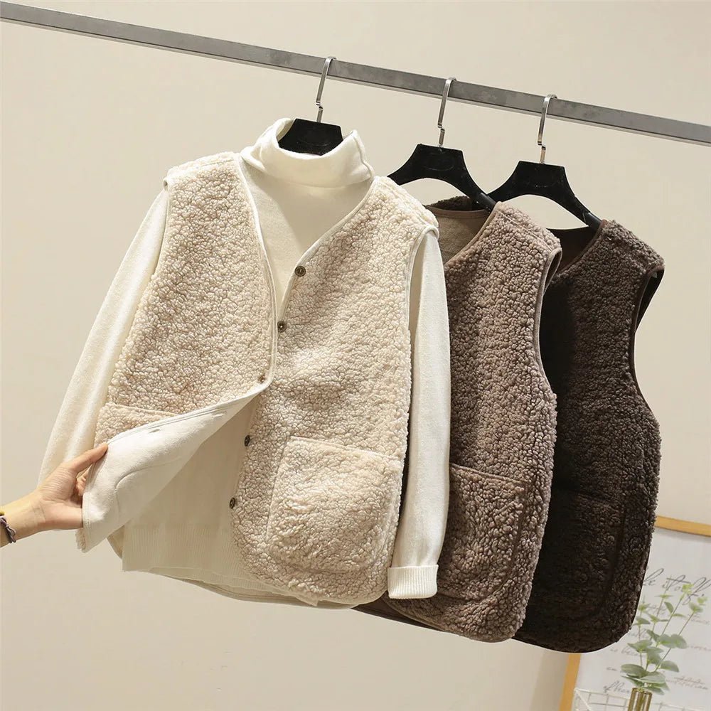 Hedda™ | Myk Teddy Vest for Hverdag