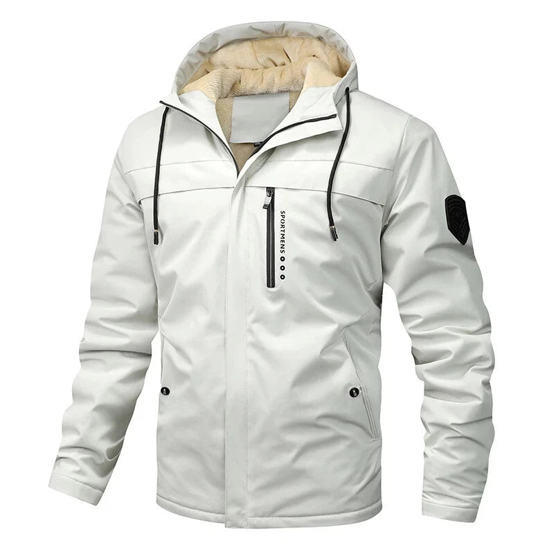 Oskar™ | Gefütterte Winterjacke mit Kapuze